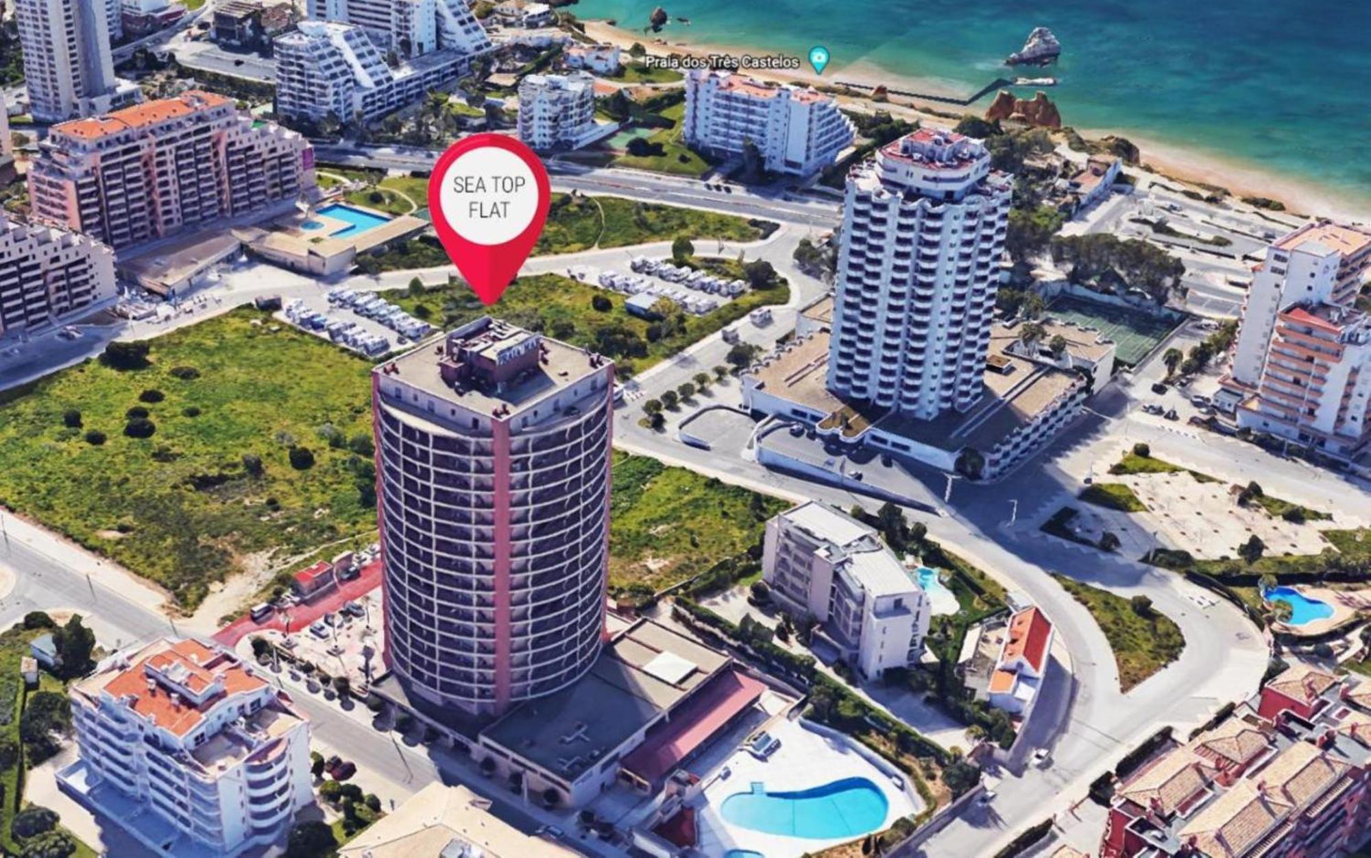 Amazing Green Tower 3 Castle Flat With Balcony Portimão Dış mekan fotoğraf